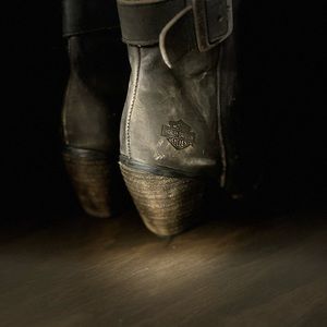 Basically brand new. Wore them 1 time but wasn’t the size I needed.